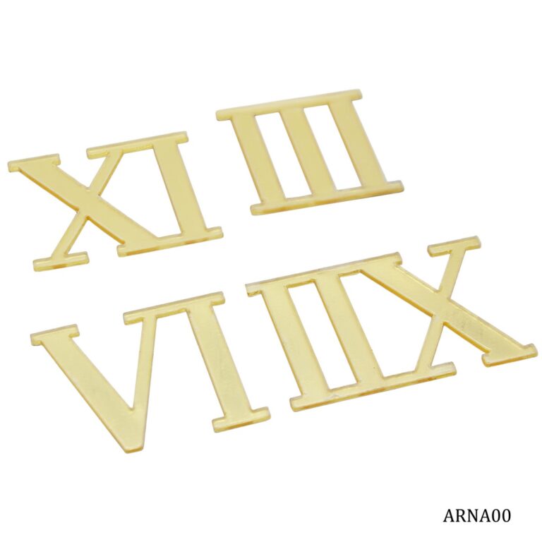 Acrylic ROMAN Nos - 6/3/9/12 -1 inch