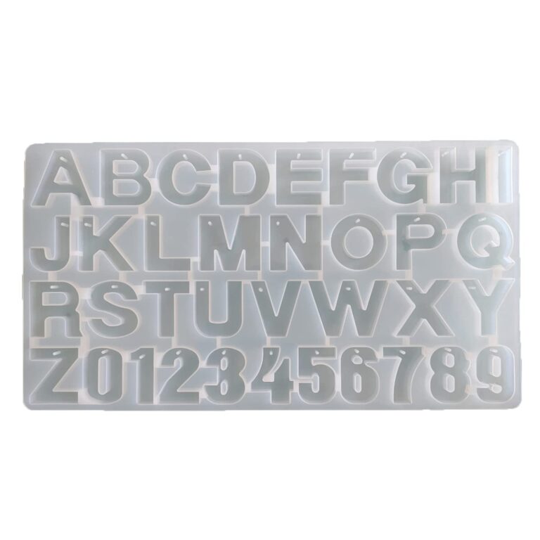 Alphabet Mold - Front Pour (without Hole)