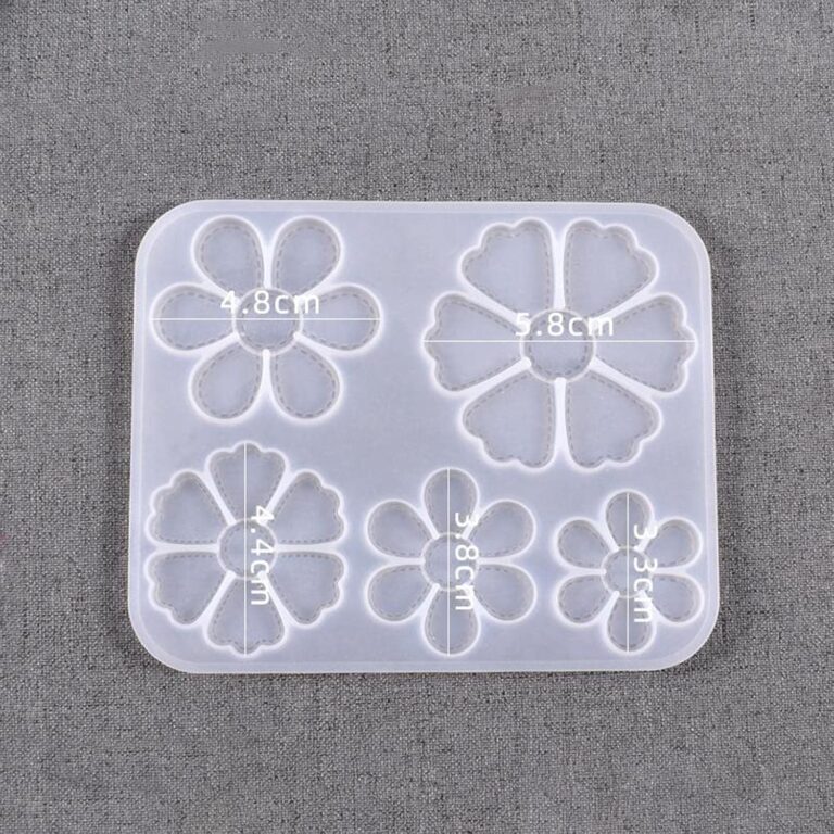 3D Flower Mold - 5 Cavity