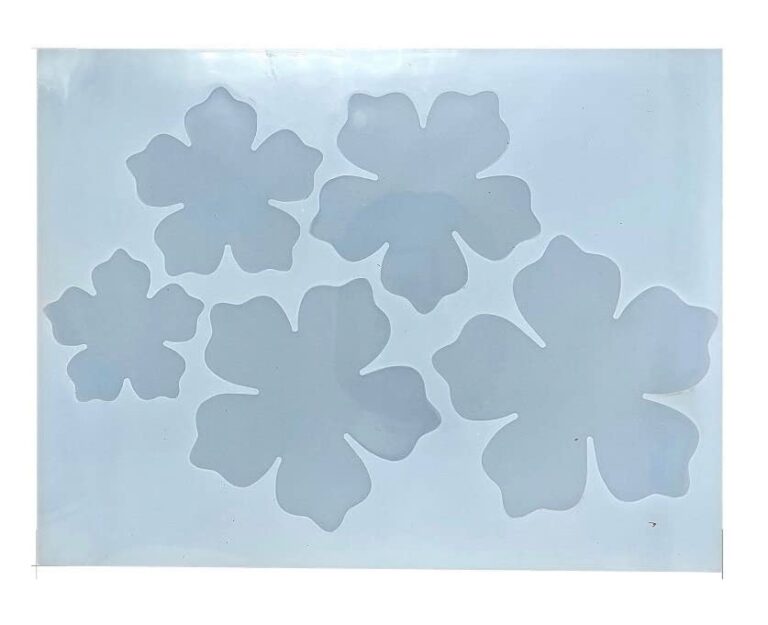 3D Flower Mold - 5 Cavity (Heavy Weight - 50 Casting Guarantee)