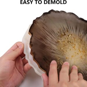 Round Agate Coaster Mold - 6 Inch