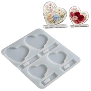Photo Frame Heart - 4 Cavity