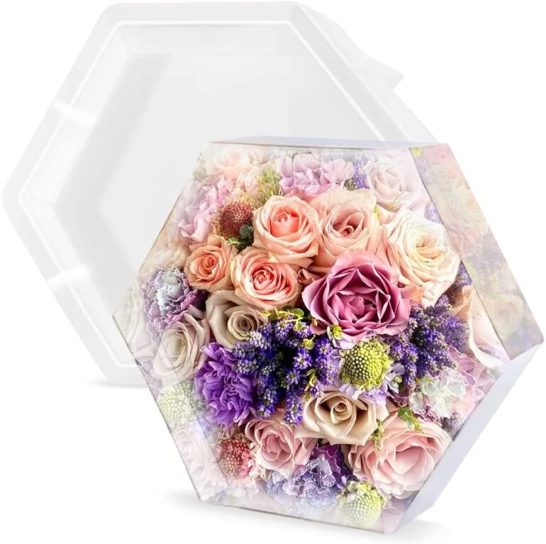 Deep Casting Mold - Hexagone - 6 Inch - 50 MM Deep